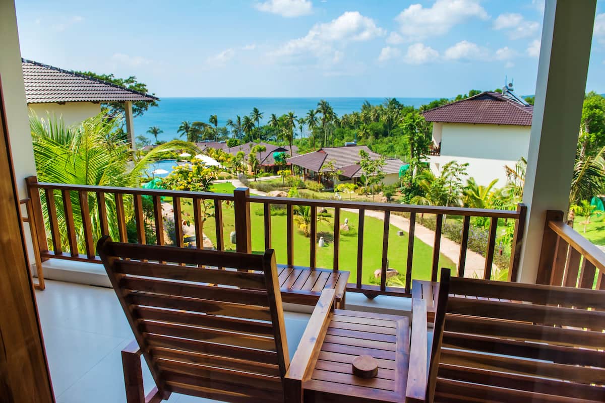 Habitación Premium, vista al océano (Deluxe) | Vista a la playa o el mar