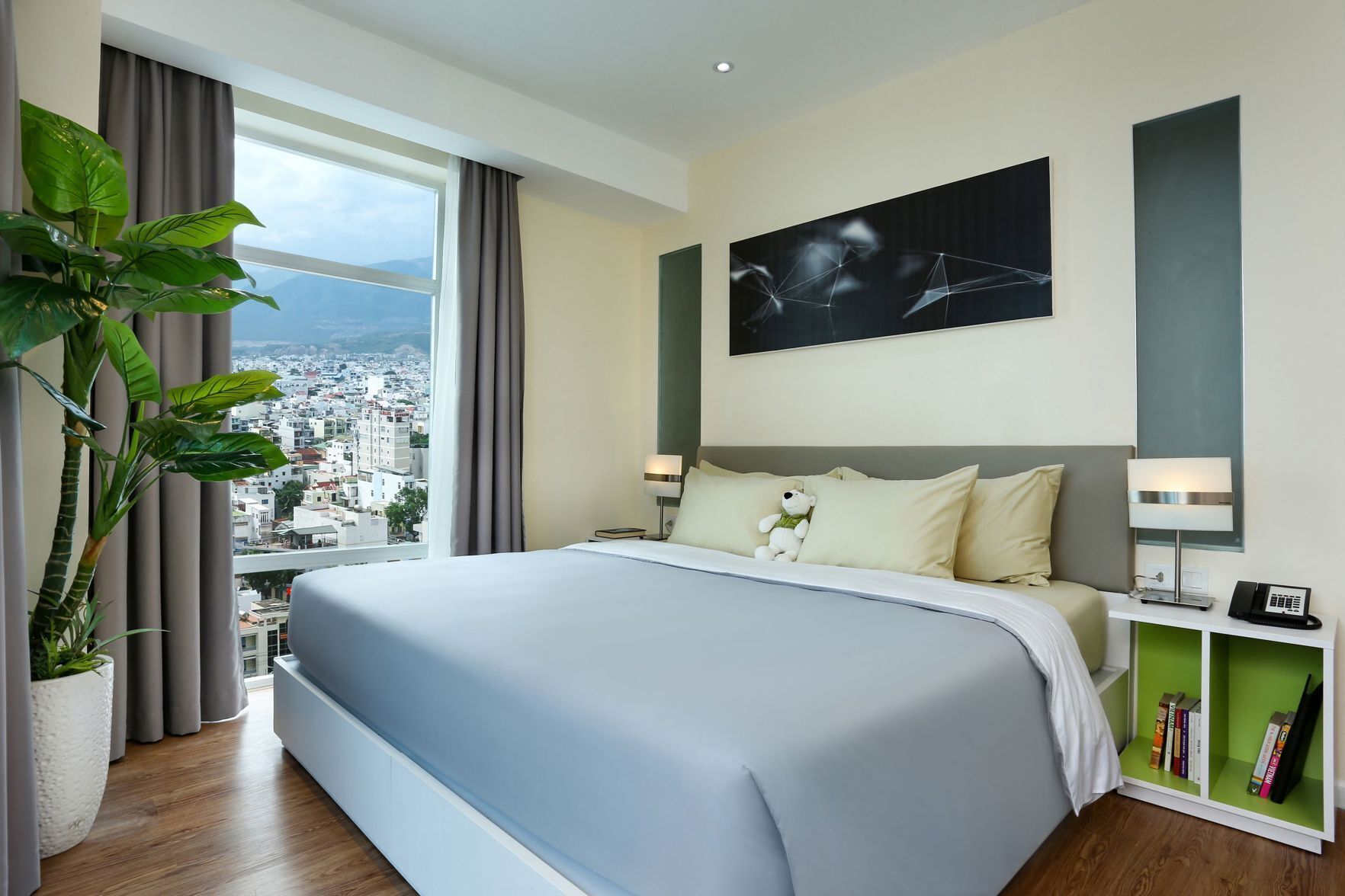 In-room safe, desk, soundproofing, free cots/infant beds