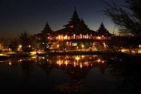 Front of property - evening/night