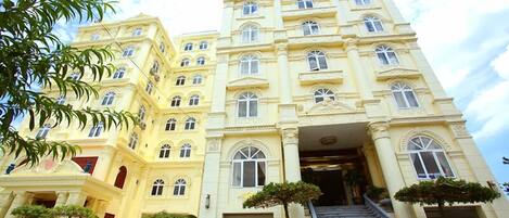 Fassade der Unterkunft