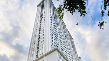 Outdoor banquet area