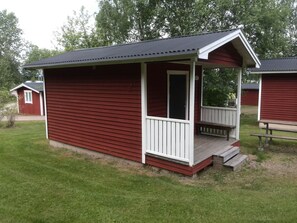 Cabaña básica | Cortinas blackout y wifi gratis 