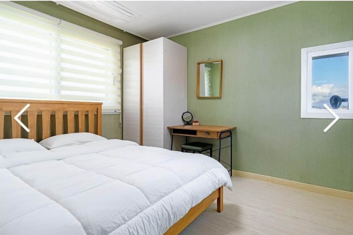 1 habitación, ropa de cama de alta calidad y camas con efecto memoria 