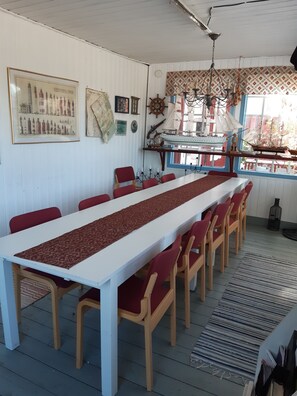 Sitteområde i lobbyen