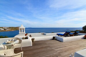 Villa, 3 Bedrooms, Sea View | Terrace/patio