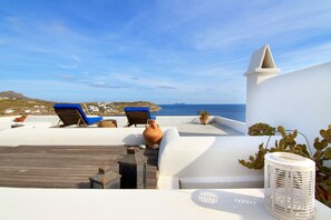 Villa, 3 Bedrooms, Sea View | Terrace/patio - Villa Armonia (Mykonos)
