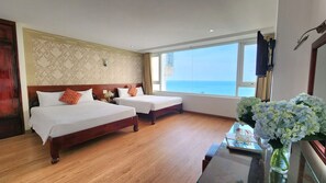 Deluxe Quadruple Room | Premium bedding, minibar, in-room safe, desk - Le Soleil Hotel Nha Trang (Nha Trang)