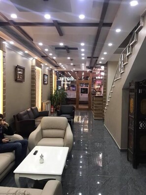 Zona de estar del vestíbulo