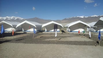 Deluxe Tent, 1 Double Bed, Private Bathroom, Mountain View | Rollaway beds