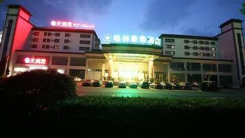 Front of property - evening/night