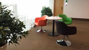 Sitteområde i lobbyen