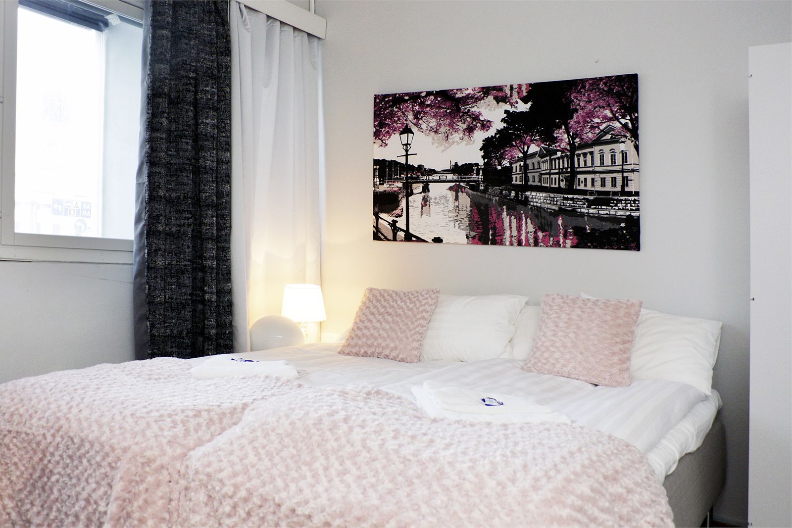 Kamar Twin Kota, 2 Tempat Tidur Twin | Seprai premium dan Wi-Fi gratis