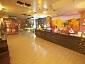 Reception - GreenTree Inn Huzhou Wuxing District South Street Chaoyin Bridge Business Hotel (Huzhou)