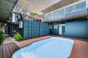 Outdoor pool - Bamboo Boutique Hotel (Jacó)
