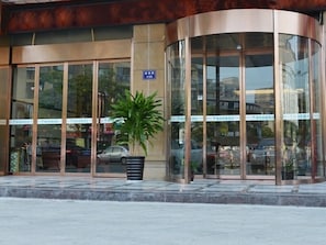 Entrada de la propiedad