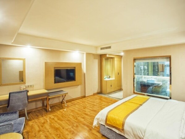 Habitación doble | Wifi gratis, ropa de cama y acceso para silla de ruedas 