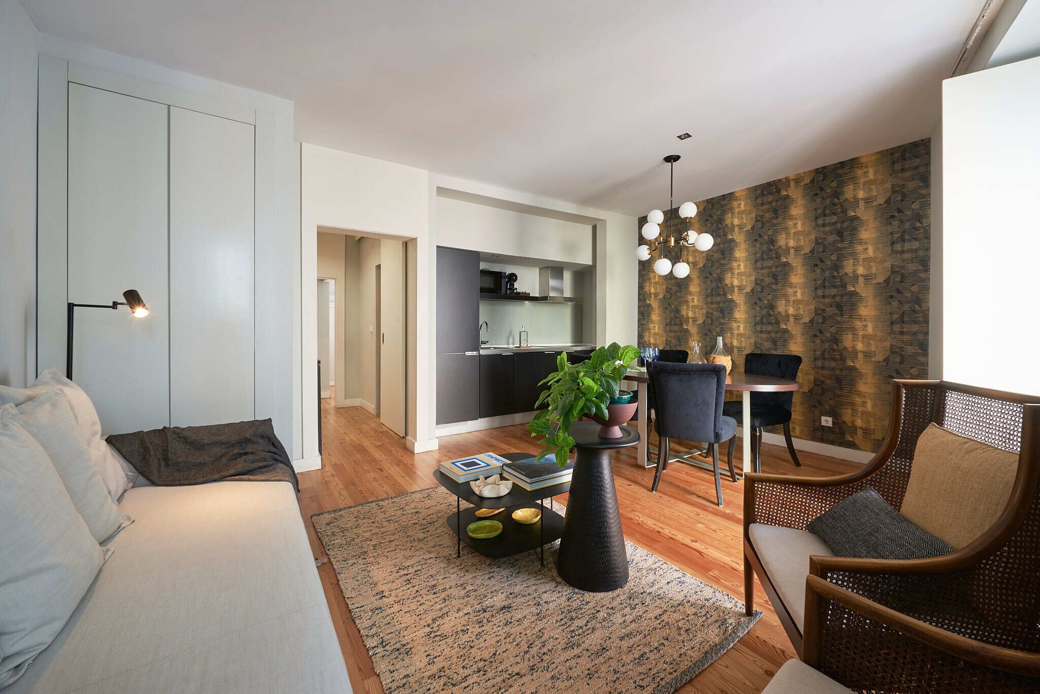 Superior Apartment, 1 Double Bed with Sofa bed, Non Smoking | Living area | LCD TV