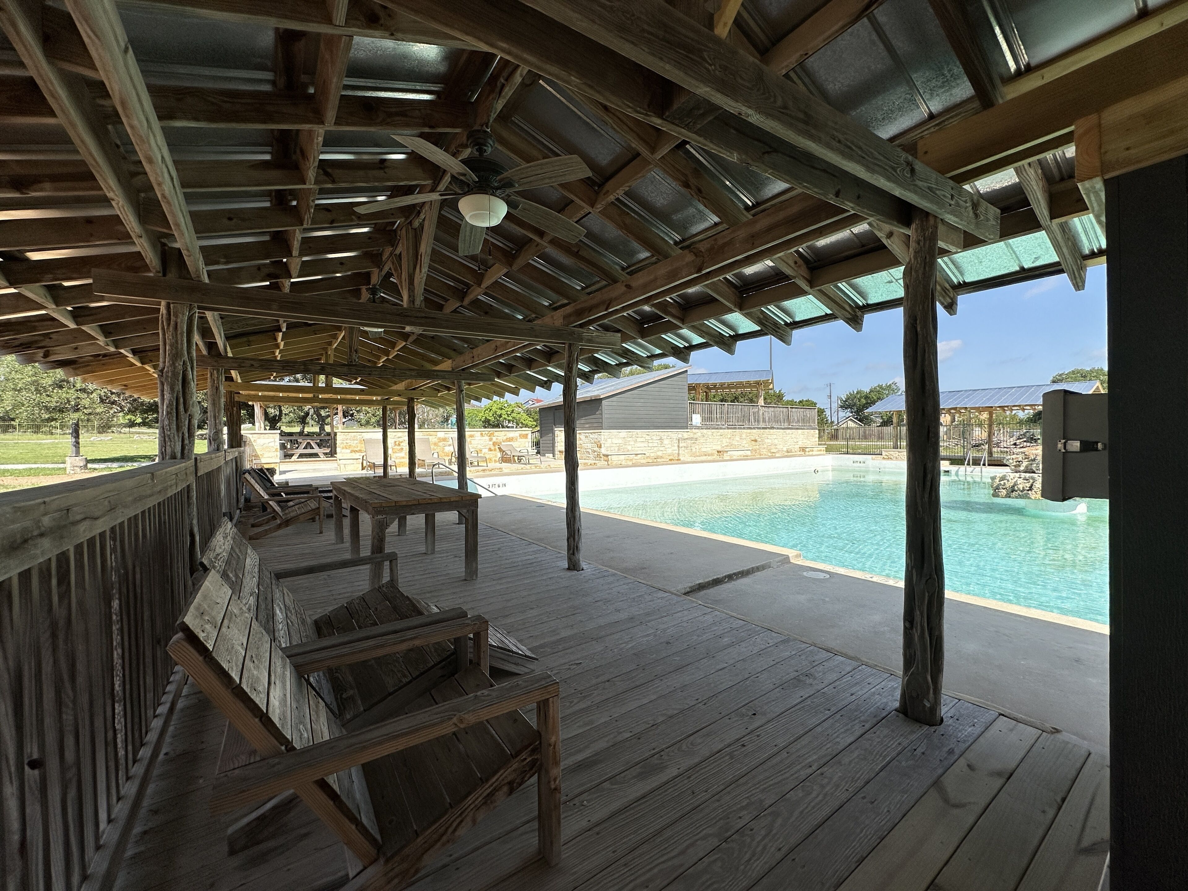Seasonal outdoor pool, open 11:00 AM to 8:30 PM, sun loungers