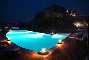 Seasonal outdoor pool