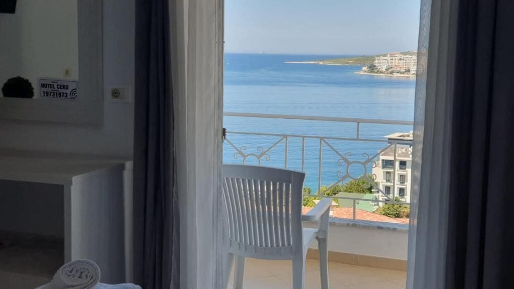 Deluxe Triple Room, Sea View | Balcony