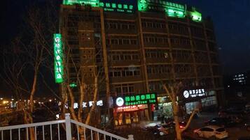 Front of property – evening/night