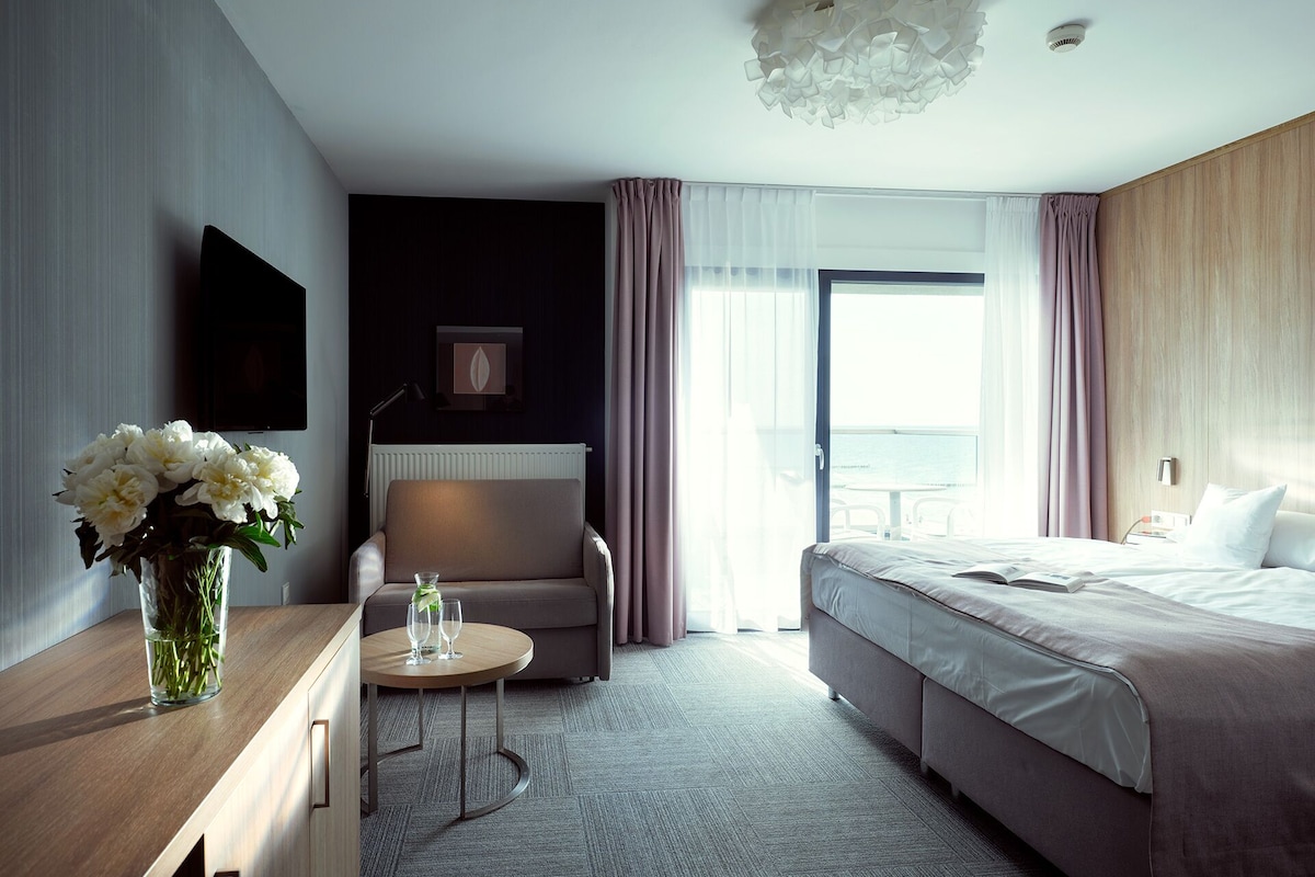 Doppelzimmer, eingeschränkter Meerblick