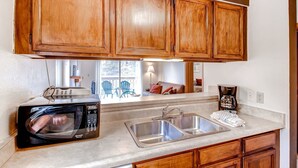 Condo, 2 Bedrooms | Private kitchen | Coffee/tea maker, fridge, microwave, stovetop - Mark IX 6 by Peak Property (Breckenridge)