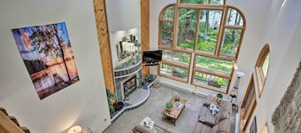 Pocono Lake Paradise w/ Private Beach & Dock!