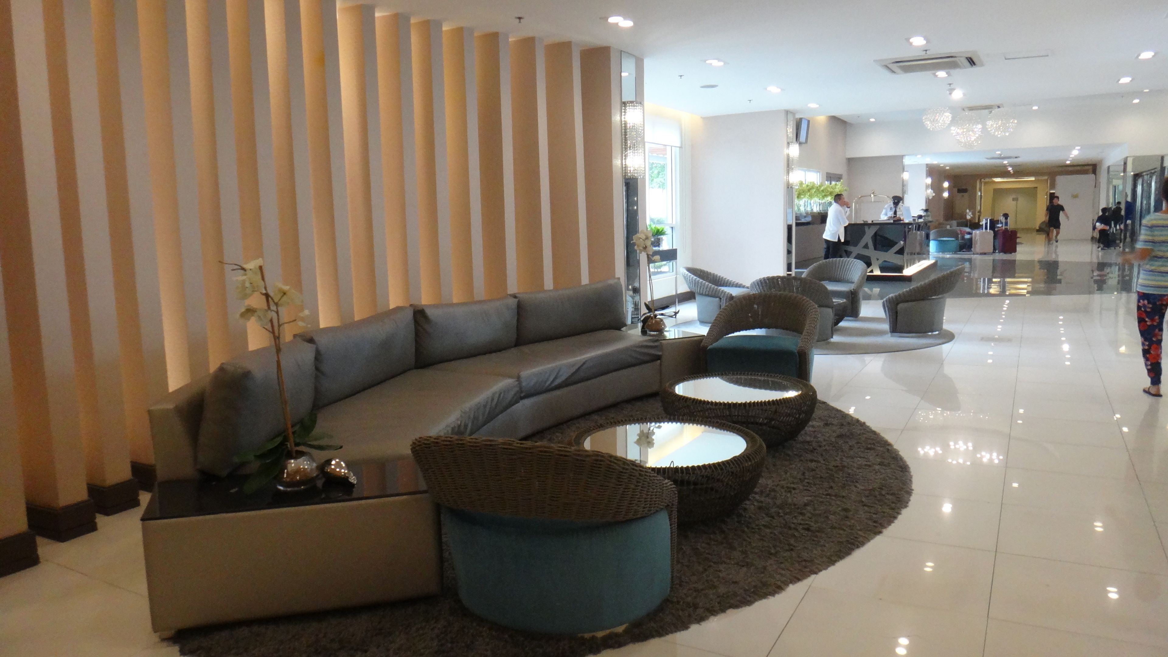 Lobby sitting area