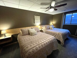 4 habitaciones, internet y ropa de cama 