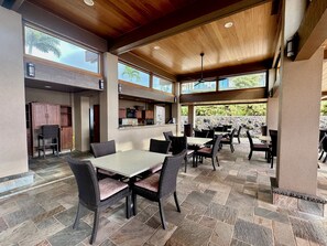 Outdoor dining - Oceanfront Escape - Beautiful Wailea Elua Ground-Floor Condo #1401 (Kihei)