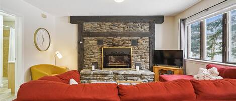 Smart TV, lareira, Netflix, Hulu