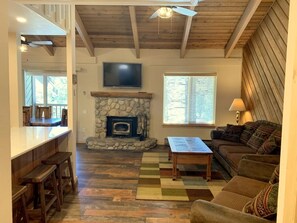 TV, fireplace - 144 Premium by RedAwning (Mammoth Lakes)