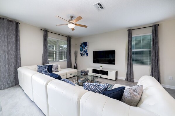 Smart TV, video-game console, foosball