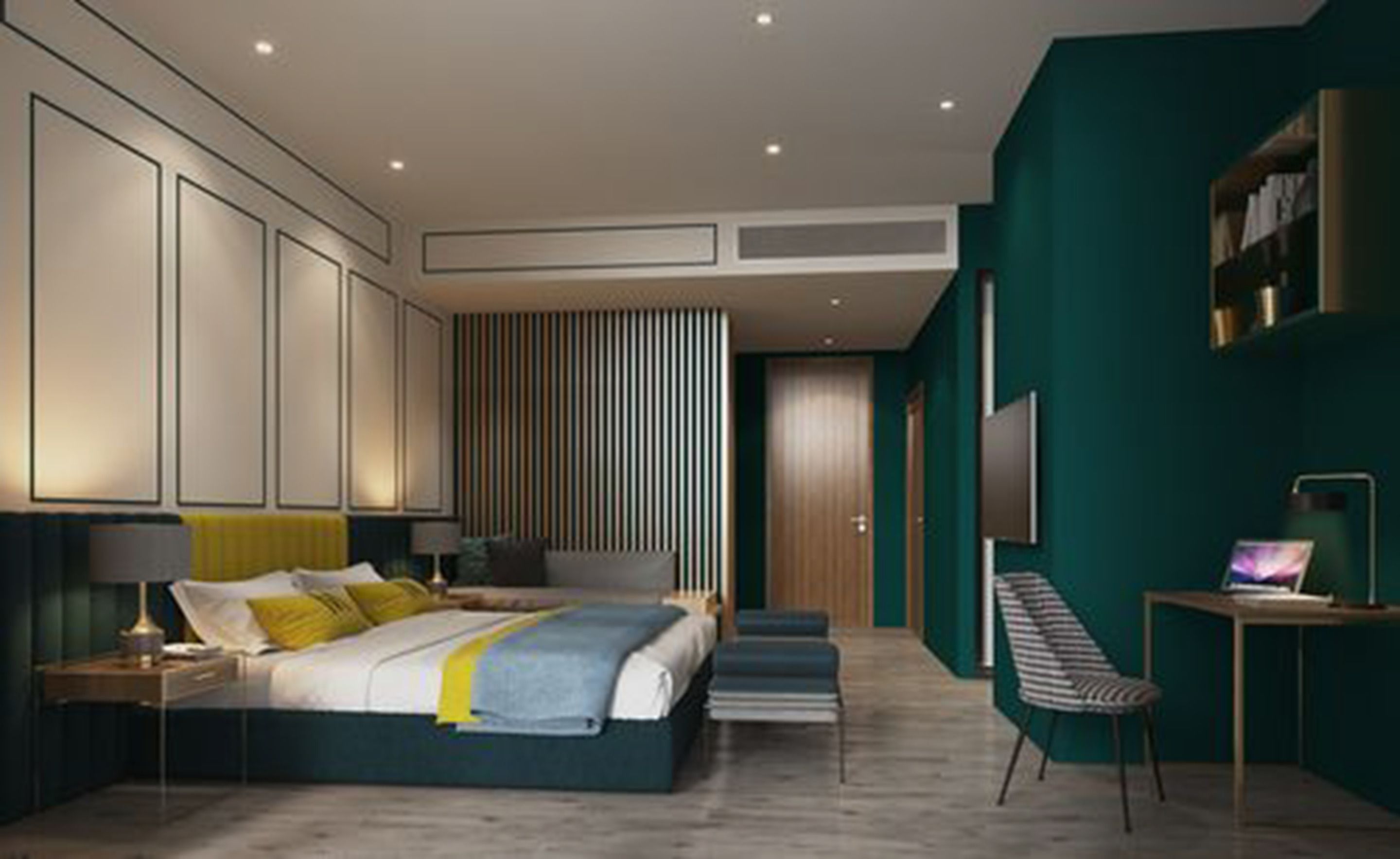 junior suite | minibar, in-room safe, desk, blackout curtains