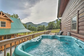 Bain à remous extérieur