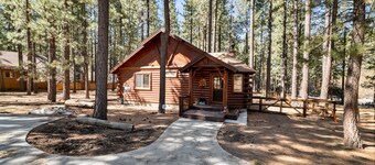 Catalina Creekside Cabin - Log Cabin, Perfect for Couples, Fenced Yard