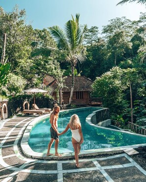 Outdoor pool - Song Broek Jungle Resort (Payangan)
