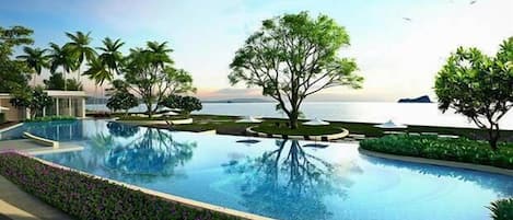 Kolam renang terbuka, kolam infiniti