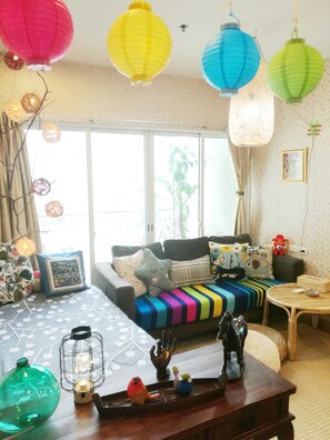คอมฟอร์ทอพาร์ทเมนท์, 2 ห้องนอน | 1 ห้องนอน, โต๊ะทำงาน, Wi-Fi ฟรี