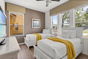 4 bedrooms, travel cot, WiFi, bed sheets