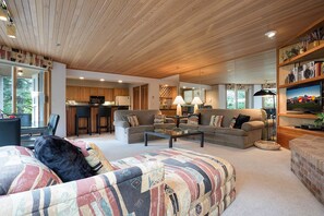 Televisio, takka, DVD-soitin