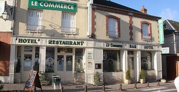 Façade de l’hébergement