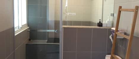 Free toiletries, hair dryer, slippers, towels