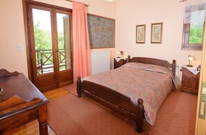 Deluxe-Doppelzimmer, Kamin, Bergblick