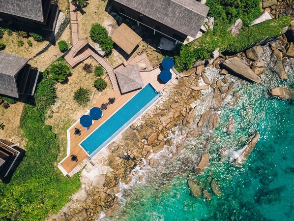 Terrace/patio - Oceanica Resort Seychelles (Mahé Island)