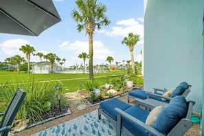 Terrace/patio - Unit 37, Sea Haven, 2 Bedroom Beach Condo (Panama City Beach)