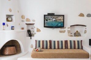 Villa, 2 Bedrooms, Private Pool | Living area - Villa Pelagos (Sifnos)