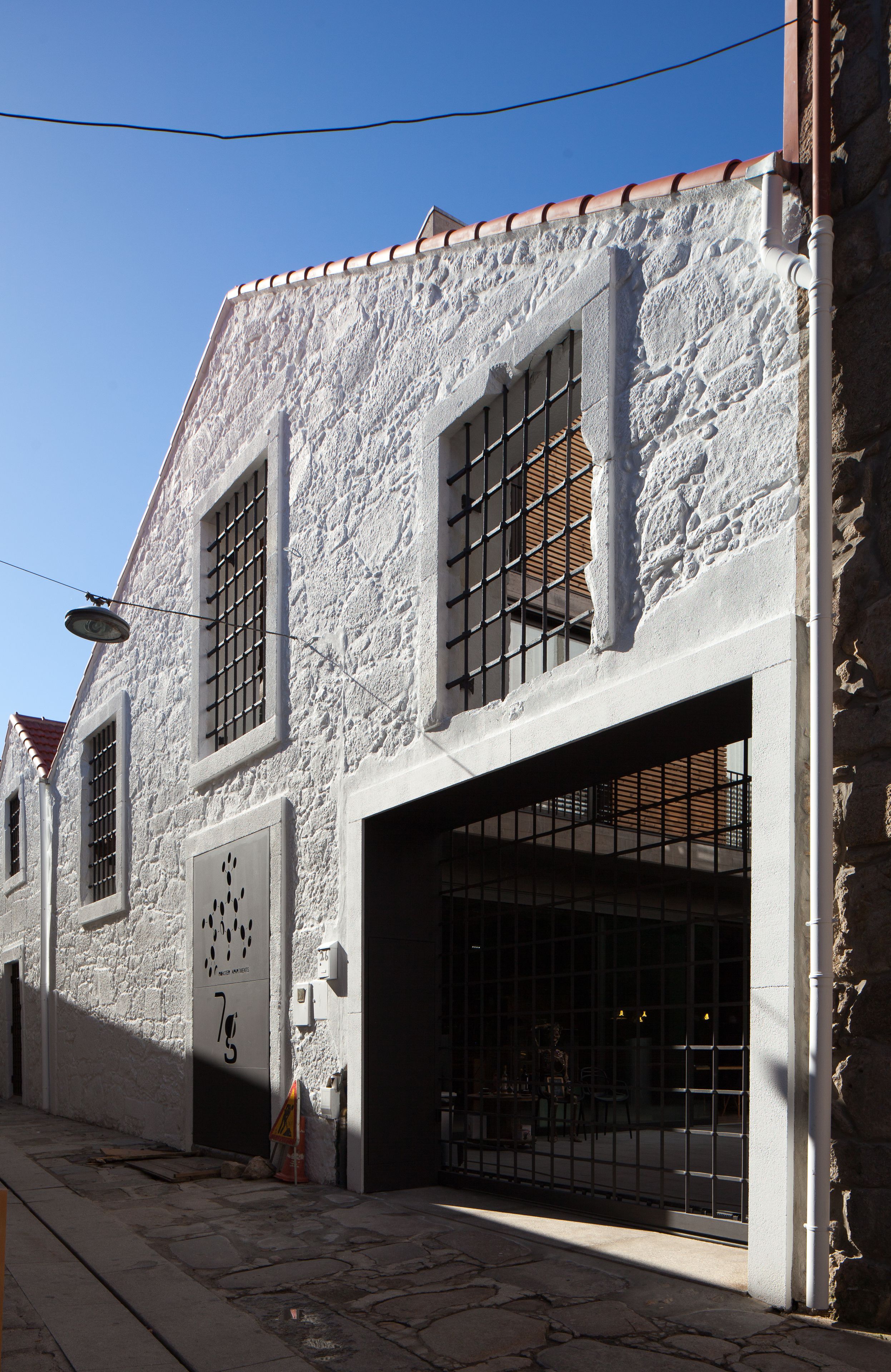 Overnatningsstedets facade