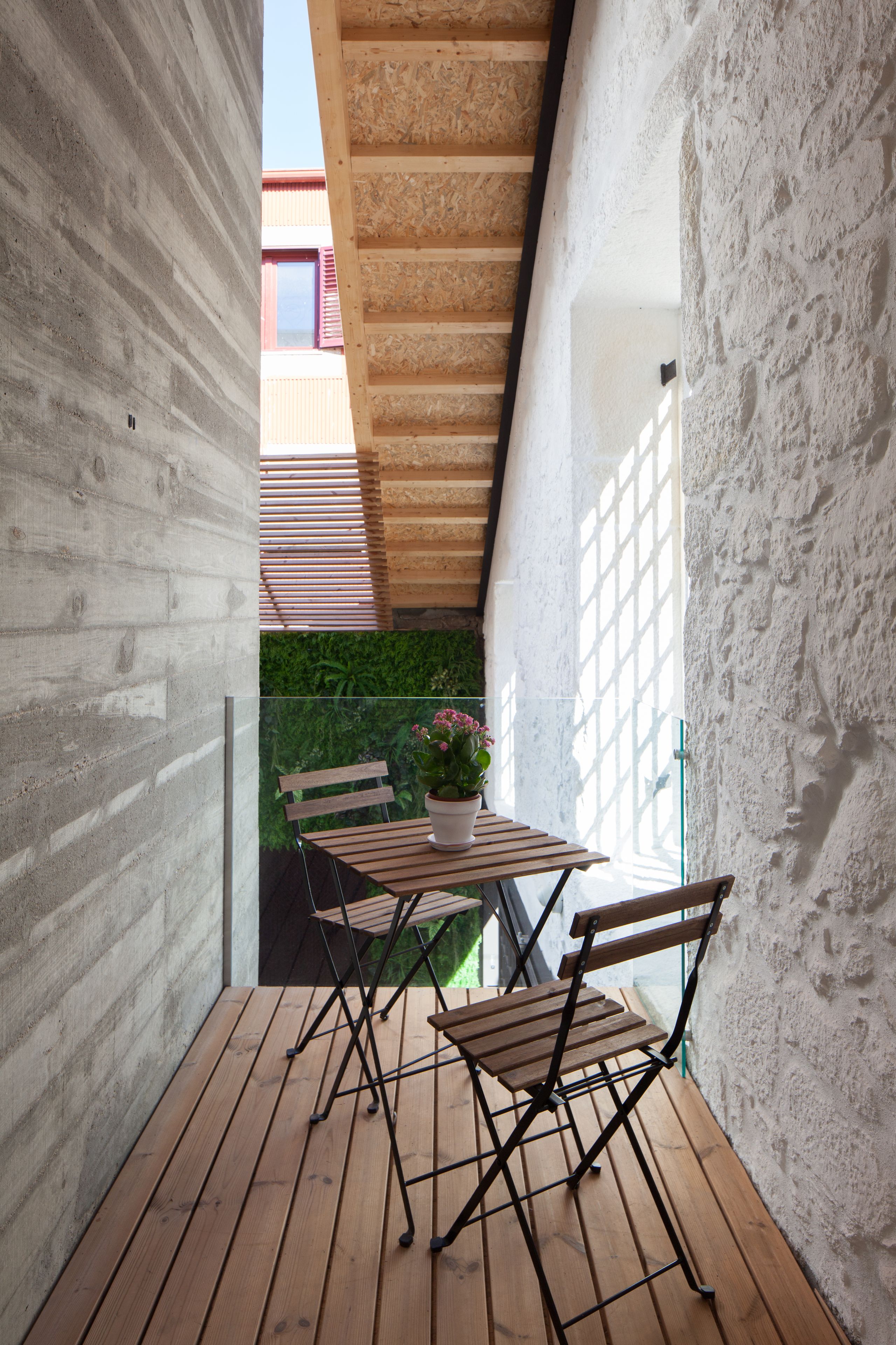 Alloggio su due livelli, 1 camera da letto, balcone | Terrazza/patio